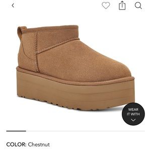 Ugg classic Ultra Mini Platform boots